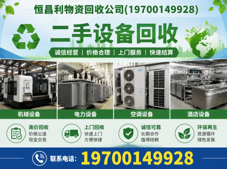 南沙区恒昌利物资回收公司展示图