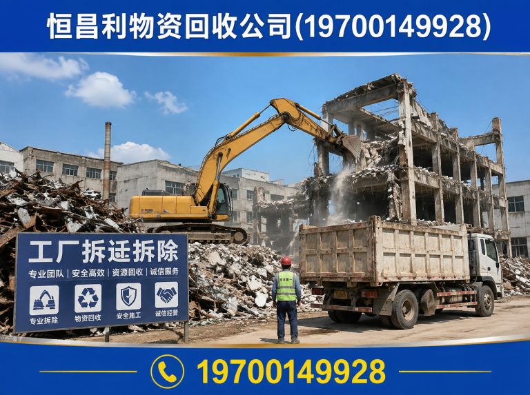 南沙区整厂打包回收展示图